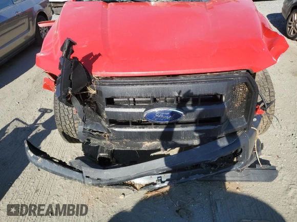 2016 Ford F-150 XL with VIN 1FTMF1CF9GKE77482, listed as a Copart auction lot 77541984 with 0 mi miles and Salvage Title. Bid and sale history available at carsss.com. Image 11.