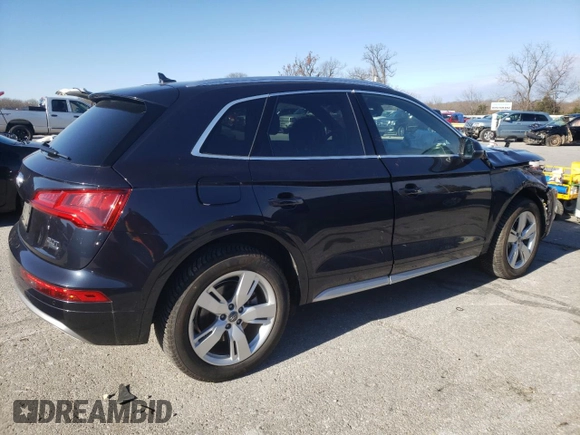 2018 Audi Q5 Premium Plus with VIN WA1BNAFY4J2048453, listed as a Copart auction lot 68726952 with 0 mi miles. Bid and sale history available at carsss.com. Image 3.