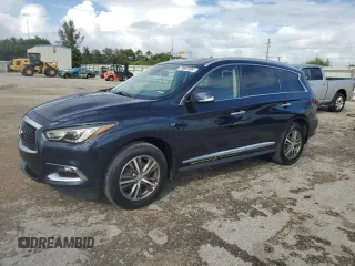 2019 Infiniti QX60 Luxe z VIN 5N1DL0MM4KC561014, wystawiony jako Copart lot #78897504 z przebiegiem 177 089 mil mil oraz Szkoda całkowita • Salvage title. Historia ofert i sprzedaży dostępna na DreamBid. Obrazek 1.