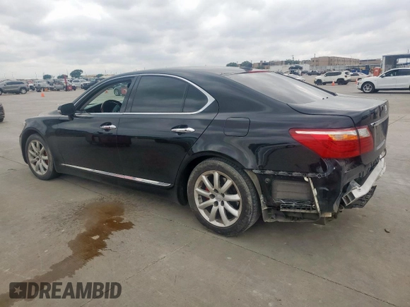 2012 Lexus LS 460 z VIN JTHBL5EFXC5111591, wystawiony jako Copart lot #54612615 z przebiegiem 273 050 mil mil oraz Szkoda całkowita • Salvage title. Historia ofert i sprzedaży dostępna na DreamBid. Obrazek 2.