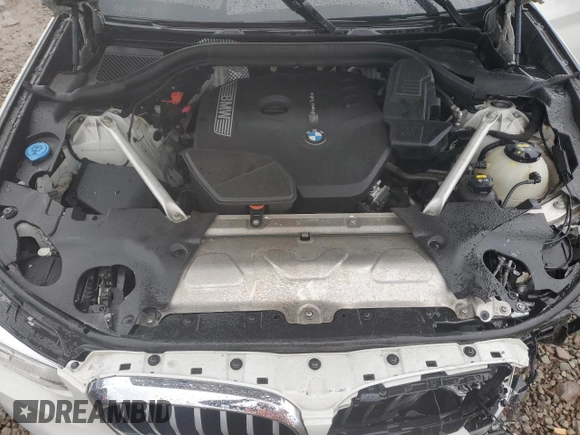 2019 BMW X3 xDrive30i with VIN 5UXTR9C55KLP96405, listed as a Copart auction lot 52395945 with Not Provided miles and Salvage Title. Bid and sale history available at DreamBid. Image 12.