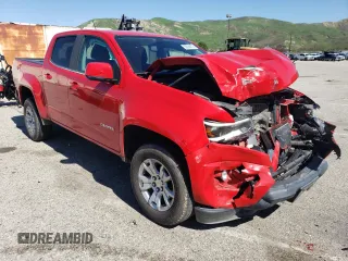 2020 Chevrolet Colorado 2WD LT with VIN 1GCGSCEN5L1213667, listed as a Copart auction lot 50034075 with 44,840 mi miles and Salvage Title. Bid and sale history available at carsss.com. Image 4.