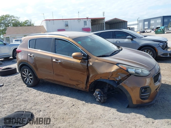 2017 Kia Sportage EX with VIN KNDPN3AC6H7109141, listed as a IAAI auction lot 41848646 with 123,211 mi miles. Bid and sale history available at carsss.com. Image 13.
