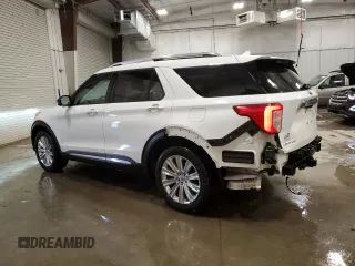 2021 Ford Explorer Limited z VIN 1FMSK8FH7MGA24223, wystawiony jako Copart lot #54888985 z przebiegiem 72 522 mil mil oraz Szkoda całkowita • Salvage title. Historia ofert i sprzedaży dostępna na DreamBid. Obrazek 2.