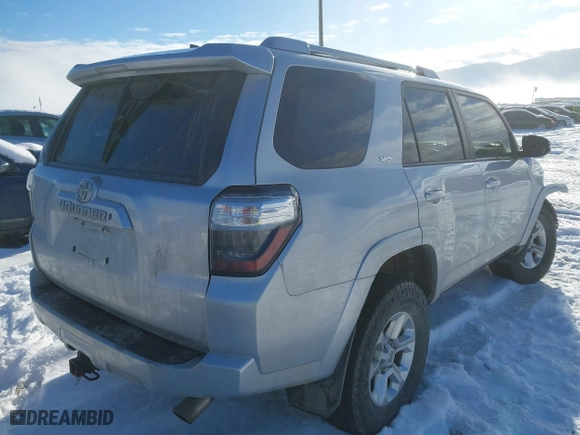2017 Toyota 4Runner SR5 with VIN JTEBU5JR3H5444135, listed as a IAAI auction lot 41242073 with 132,663 mi miles. Bid and sale history available at carsss.com. Image 4.