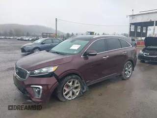 2019 Kia Sorento SX V6 with VIN 5XYPKDA57KG533275, listed as a IAAI auction lot 41964458 with 75,346 mi miles. Bid and sale history available at carsss.com. Image 18.