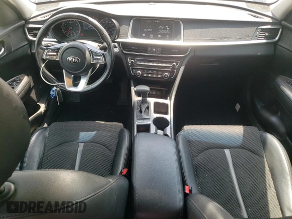 2019 Kia Optima LX with VIN 5XXGT4L36KG316216, listed as a Copart auction lot 62138725 with 73,197 mi miles and Salvage title. Bid and sale history available at DreamBid. Image 8.