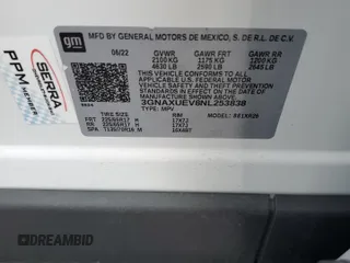 2022 Chevrolet Equinox LT z VIN 3GNAXUEV8NL253838, wystawiony jako Copart lot #60098635 z przebiegiem 50 400 mil mil oraz Szkoda całkowita • Salvage title. Historia ofert i sprzedaży dostępna na DreamBid. Obrazek 13.