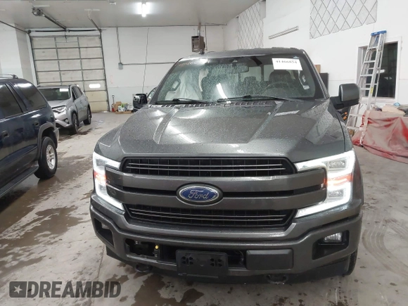 2019 Ford F-150 XL with VIN 1FTEW1EPXKFB39407, listed as a IAAI auction lot 41466854 with 95,647 mi miles. Bid and sale history available at carsss.com. Image 12.
