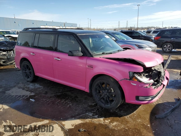 2019 Ford Flex SEL with VIN 2FMHK6C82KBA28008, listed as a Copart auction lot 44514645 with 108,383 mi miles and Non Repairable. Bid and sale history available at carsss.com. Image 4.
