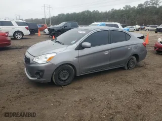 2020 Mitsubishi Mirage G4 ES with VIN ML32F3FJ4LHF07794, listed as a Copart auction lot 88760955 with 86,592 mi miles and Salvage Title. Bid and sale history available at carsss.com. Image 1.