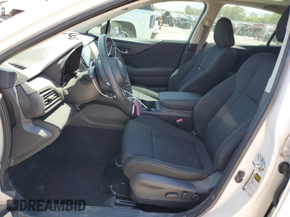 2025 Subaru Legacy Premium with VIN 4S3BWAF69S3007801, listed as a Copart auction lot 57688655 with 1,762 mi miles and Salvage title. Bid and sale history available at DreamBid. Image 7.