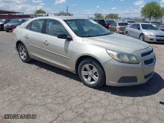 2013 Chevrolet Malibu LS with VIN 1G11B5SA4DF272628, listed as a IAAI auction lot 41906895 with 108,134 mi miles. Bid and sale history available at carsss.com. Image 1.