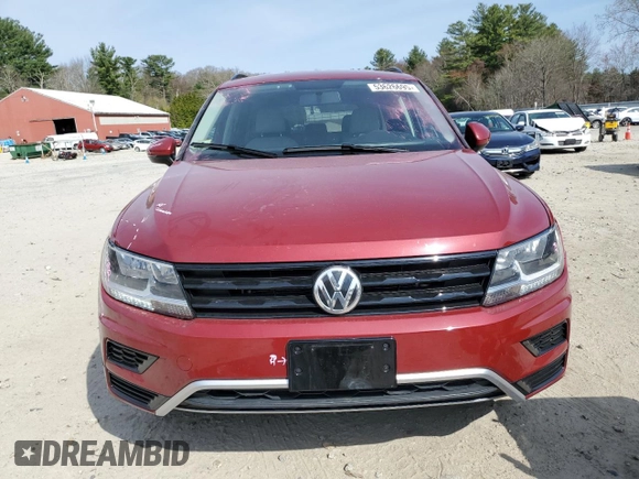 2018 Volkswagen Tiguan S z VIN 3VV0B7AX8JM124256, wystawiony jako Copart lot #53626695 z przebiegiem 82 171 mil mil oraz Szkoda całkowita • Salvage title. Historia ofert i sprzedaży dostępna na DreamBid. Obrazek 5.
