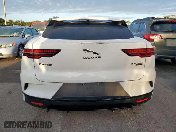 2020 Jaguar I-Pace S z VIN SADHB2S11L1F85207, wystawiony jako Copart lot #74671094 z przebiegiem Nie podano mil oraz Nie do naprawy • Non repairable. Historia ofert i sprzedaży dostępna na DreamBid. Obrazek 6.