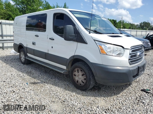 2017 Ford Transit with VIN 1FTYR1ZM6HKB10538, listed as a Copart auction lot 55328495 with 144,343 mi miles and Clean Title. Bid and sale history available at DreamBid. Image 4.