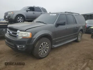 2017 Ford Expedition EL XLT with VIN 1FMJK1JT7HEA55049, listed as a Copart auction lot 43968165 with 293,544 mi miles and Clean Title. Bid and sale history available at carsss.com. Image 1.