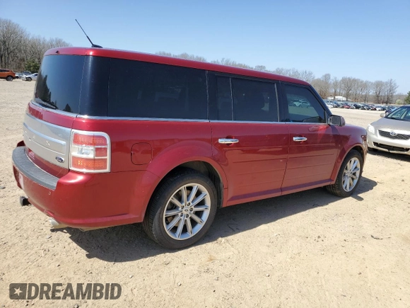 2017 Ford Flex Limited z VIN 2FMGK5D80HBA00706, wystawiony jako Copart lot #49107755 z przebiegiem 138 961 mil mil oraz Tytuł czysty. Historia ofert i sprzedaży dostępna na DreamBid. Obrazek 3.