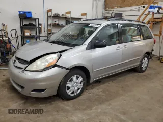 2006 Toyota Sienna CE with VIN 5TDZA23C16S463003, listed as a Copart auction lot 54897025 with 169,400 mi miles and Salvage Title. Bid and sale history available at carsss.com. Image 1.