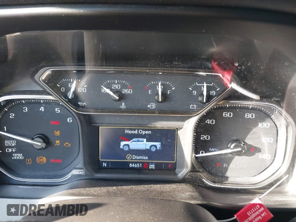 2021 GMC Sierra 1500 SLT z VIN 3GTU9DED5MG123692, wystawiony jako IAAI lot #41229854 z przebiegiem 84 651 mil mil oraz . Historia ofert i sprzedaży dostępna na DreamBid. Obrazek 7.
