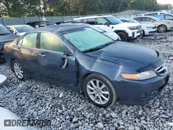 2006 Acura TSX Navi with VIN JH4CL96996C026519, listed as a Copart auction lot 63297675 with 159,219 mi miles and Salvage title. Bid and sale history available at DreamBid. Image 4.