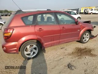 2005 Pontiac Vibe with VIN 5Y2SL63865Z421731, listed as a Copart auction lot 70724474 with 208,122 mi miles and Salvage Title. Bid and sale history available at carsss.com. Image 3.
