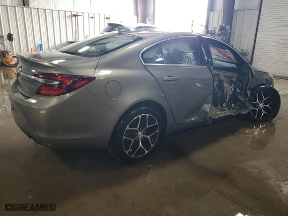 2017 Buick Regal Sport Touring with VIN 2G4GL5EX0H9188718, listed as a Copart auction lot 47257135 with 51,857 mi miles and Salvage Title. Bid and sale history available at carsss.com. Image 3.