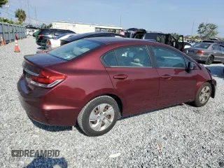 2014 Honda Civic LX z VIN 19XFB2F55EE070661, wystawiony jako Copart lot #56356355 z przebiegiem 114 217 mil mil oraz Szkoda całkowita • Salvage title. Historia ofert i sprzedaży dostępna na DreamBid. Obrazek 3.