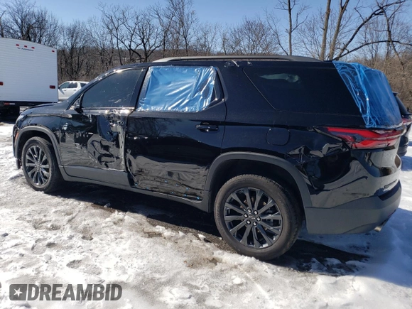 2024 Chevrolet Traverse with VIN 1GNETYKW8RJ128773, listed as a Copart auction lot 46603775 with 17,388 mi miles and Salvage title. Bid and sale history available at DreamBid. Image 2.