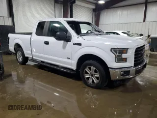2017 Ford F-150 XL with VIN 1FTEX1CP0HKD23898, listed as a Copart auction lot 45652665 with 0 mi miles and Salvage Title. Bid and sale history available at carsss.com. Image 4.