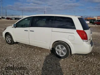 2007 Nissan Quest S with VIN 5N1BV28U97N127240, listed as a Copart auction lot 86930584 with 131,219 mi miles and Salvage Title. Bid and sale history available at carsss.com. Image 2.