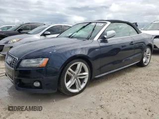 2010 Audi S5 Premium Plus with VIN WAUCGAFH5AN015591, listed as a Copart auction lot 74314074 with 0 mi miles and Non Repairable. Bid and sale history available at carsss.com. Image 1.