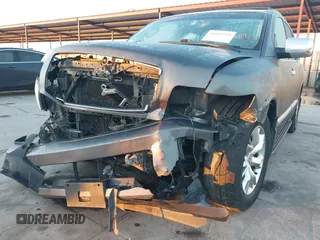 2004 Infiniti QX56 with VIN 5N3AA08A44N802481, listed as a IAAI auction lot 41655751 with 0 mi miles. Bid and sale history available at carsss.com. Image 6.