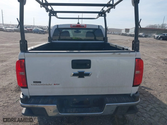 2017 Chevrolet Colorado 4WD WT with VIN 1GCGTBEN5H1319048, listed as a IAAI auction lot 41724454 with 116,628 mi miles. Bid and sale history available at carsss.com. Image 16.