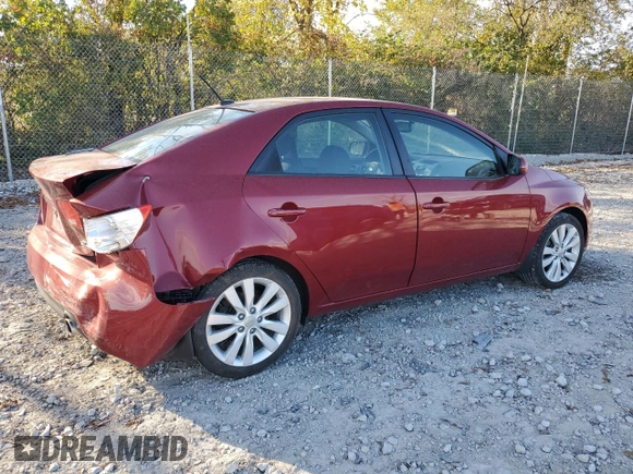 2012 Kia Forte SX with VIN KNAFW4A37C5559381, listed as a Copart auction lot 75927404 with 148,416 mi miles and Salvage Title. Bid and sale history available at carsss.com. Image 3.