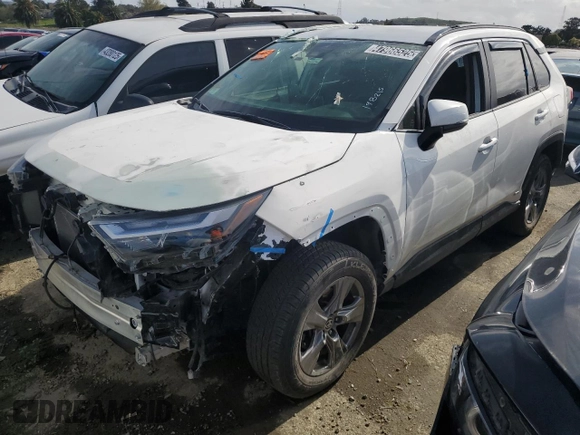 2023 Toyota RAV4 Hybrid LE with VIN JTMMWRFV7PD198215, listed as a Copart auction lot 47966525 with 29,729 mi miles and Clean Title. Bid and sale history available at carsss.com. Image 1.
