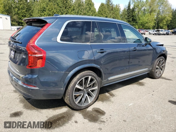 2024 Volvo XC90 Plus Bright Theme с VIN YV4L12PE1R1239942, выставлен на аукционе Copart как лот 53154175 с пробегом 1 089 миль миль и Списание • Salvage title. История ставок и продаж доступна на DreamBid. Изображение 3.