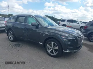 2024 Genesis GV80 with VIN KMUHCESC7RU155291, listed as a IAAI auction lot 41544670 with 10,899 mi miles and . Bid and sale history available at DreamBid. Image 1.