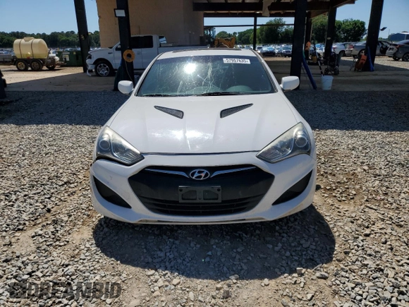 2013 Hyundai Genesis Coupe 2.0T with VIN KMHHT6KD8DU083460, listed as a Copart auction lot 57957635 with 166,354 mi miles and Salvage title. Bid and sale history available at DreamBid. Image 5.