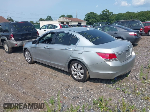2009 Honda Accord EX-L with VIN 1HGCP36839A027421, listed as a IAAI auction lot 40128806 with 198,610 mi miles and . Bid and sale history available at DreamBid. Image 3.