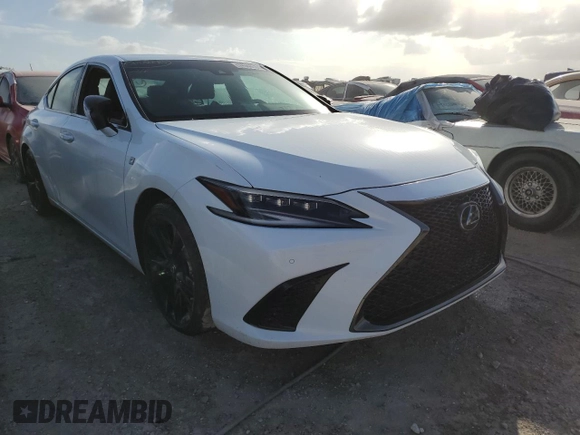 2024 Lexus ES 300h with VIN 58ABA1C14RU040544, listed as a Copart auction lot 74348394 with Not provided miles and Non repairable. Bid and sale history available at DreamBid. Image 4.