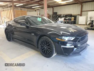 2018 Ford Mustang GT with VIN 1FA6P8CF0J5116524, listed as a Copart auction lot 45569095 with 71,050 mi miles and Salvage Title. Bid and sale history available at carsss.com. Image 4.