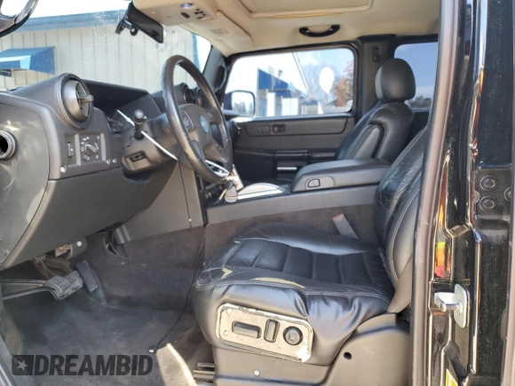 2006 Hummer H2 with VIN 5GRGN22U66H103993, listed as a Copart auction lot 43973375 with 145,565 mi miles and Salvage Title. Bid and sale history available at carsss.com. Image 7.