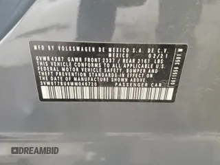 2021 Volkswagen Jetta GLI S с VIN 3VW6T7BU6MM046720, выставлен на аукционе Copart как лот 55648065 с пробегом 56 962 миль миль и Списание • Salvage title. История ставок и продаж доступна на DreamBid. Изображение 12.