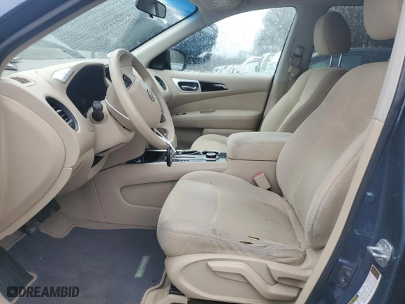 2014 Nissan Pathfinder S with VIN 5N1AR2MM2EC717083, listed as a Copart auction lot 51708335 with 125,195 mi miles and Salvage Title. Bid and sale history available at carsss.com. Image 7.