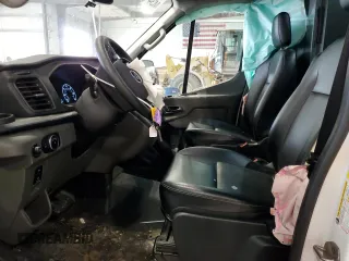 2023 Ford Transit Cargo with VIN 1FTBR1X85PKA18265, listed as a Copart auction lot 46714385 with 62,737 mi miles and Salvage Title. Bid and sale history available at DreamBid. Image 7.