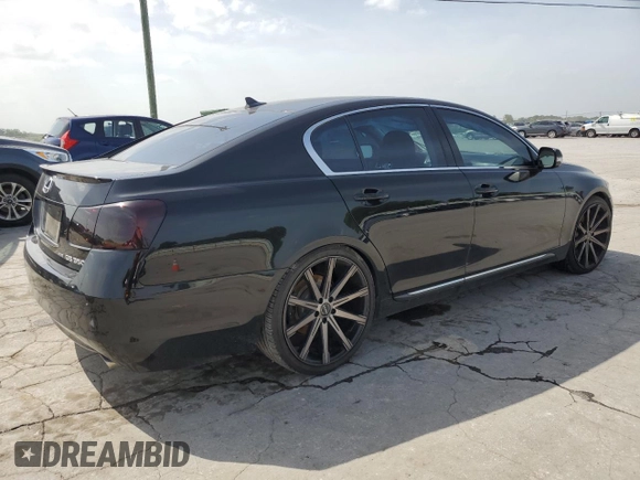 2008 Lexus GS 350 with VIN JTHCE96S680020906, listed as a Copart auction lot 65373444 with 139,850 mi miles and Clean Title. Bid and sale history available at carsss.com. Image 3.