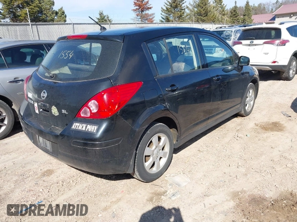 2009 Nissan Versa 1.8 S with VIN 3N1BC13E39L409657, listed as a IAAI auction lot 41981554 with 146,675 mi miles. Bid and sale history available at carsss.com. Image 4.