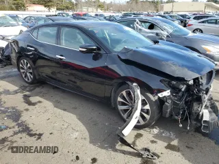 2023 Nissan Maxima Platinum with VIN 1N4AA6FV2PC505995, listed as a Copart auction lot 45787585 with 12,524 mi miles and Salvage title. Bid and sale history available at DreamBid. Image 4.