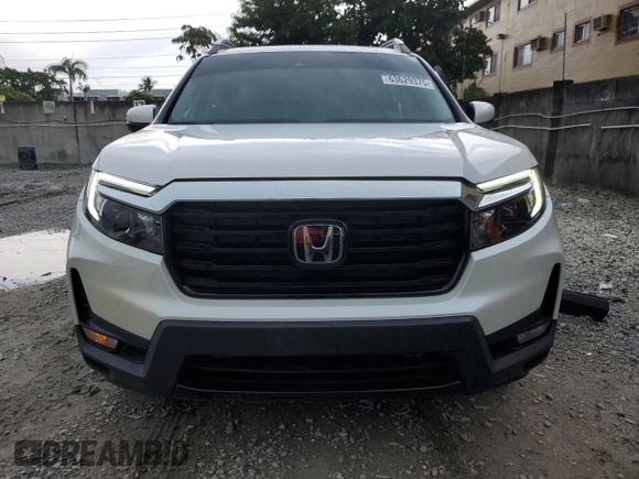 2023 Honda Ridgeline RTL-E with VIN 5FPYK3F76PB064582, listed as a Copart auction lot 63629375 with 11,940 mi miles and Salvage title. Bid and sale history available at DreamBid. Image 5.